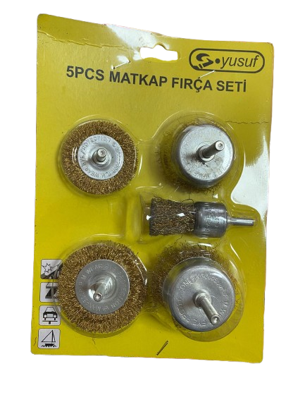 TEL FIRÇA SET 5 PCS